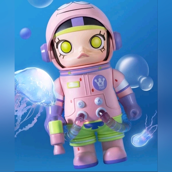 Pop Mart Space Molly - Series 2 "Patrick Star" Card Confirmed/ Bag Sealed - Picture 1 of 10
